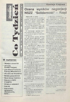 Co Tydzień : NSZZ Solidarność Region Dolny Śląsk, 1992, nr 13