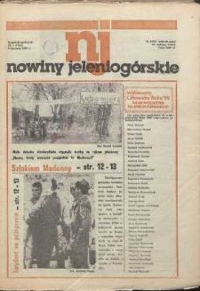 Nowiny Jeleniog&oacute;rskie : tygodnik społeczny, [R. 36], 1993, nr 1 (1705!)
