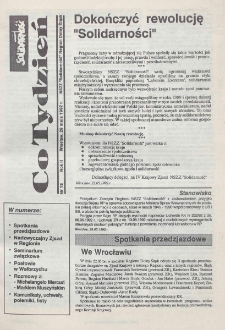 Co Tydzień : NSZZ Solidarność Region Dolny Śląsk, 1992, nr 18