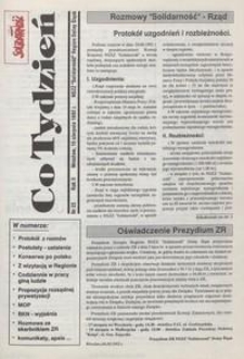 Co Tydzień : NSZZ Solidarność Region Dolny Śląsk, 1992, nr 23