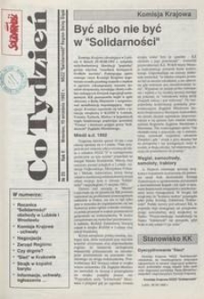 Co Tydzień : NSZZ Solidarność Region Dolny Śląsk, 1992, nr 25