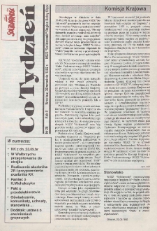 Co Tydzień : NSZZ Solidarność Region Dolny Śląsk, 1992, nr 26