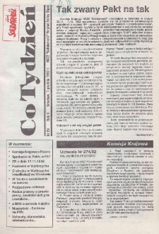 Co Tydzień : NSZZ Solidarność Region Dolny Śląsk, 1992, nr 29