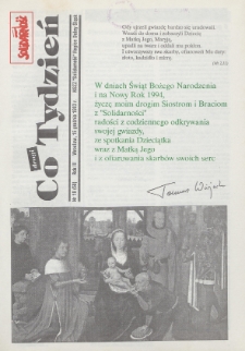 Co Tydzień : NSZZ Solidarność Region Dolny Śląsk, 1993, nr 19 (50)