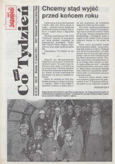 Co Tydzień : NSZZ Solidarność Region Dolny Śląsk, 1993, nr 20 (51)
