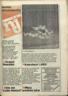 Nowiny Jeleniog&oacute;rskie : tygodnik społeczny, [R. 36], 1993, nr 9 (1713!)