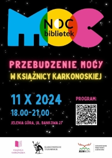 Moc bibliotek. Przebudzenie mocy w Książnicy Karkonoskiej - plakat [Dokument życia społecznego]