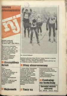 Nowiny Jeleniog&oacute;rskie : tygodnik społeczny, [R. 36], 1993, nr 10 (1714!)