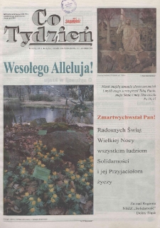 Co Tydzień : NSZZ Solidarność Region Dolny Śląsk, 1999, nr 3 (163)