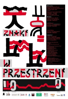 Znaki w przestrzeni - plakat [Dokument życia społecznego]