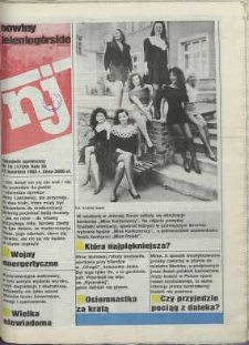 Nowiny Jeleniog&oacute;rskie : tygodnik społeczny, [R. 36], 1993, nr 16 (1720!)