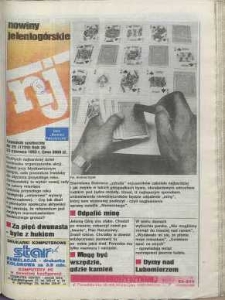 Nowiny Jeleniog&oacute;rskie : tygodnik społeczny, [R. 36], 1993, nr 25 (1729!)