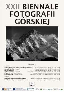 XXII Biennale Fotografii Górskiej - plakat [Dokument życia społecznego]