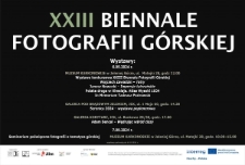 XXIII Biennale Fotografii G&oacute;rskiej - plakat [Dokument życia społecznego]