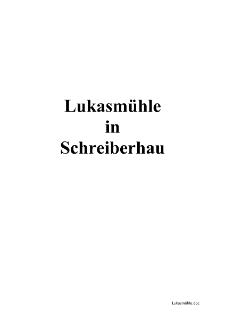 Lukasmühle in Schreiberhau [Dokument elektroniczny]