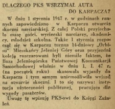 Dlaczego PKS wstrzymał auta do Karpacza