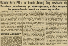 Ostatnie Koło PSL-u na terenie Jeleniej Góry rozwiązało się