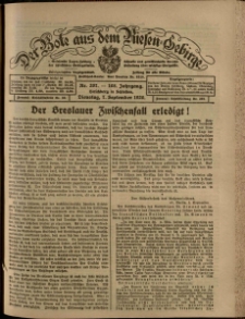 Der Bote aus dem Riesen-Gebirge : Zeitung für alle Stände, R. 108, 1920, nr 207