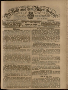 Der Bote aus dem Riesen-Gebirge : Zeitung für alle Stände, R. 108, 1920, nr 211