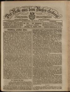 Der Bote aus dem Riesen-Gebirge : Zeitung für alle Stände, R. 108, 1920, nr 216