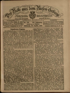 Der Bote aus dem Riesen-Gebirge : Zeitung für alle Stände, R. 108, 1920, nr 226