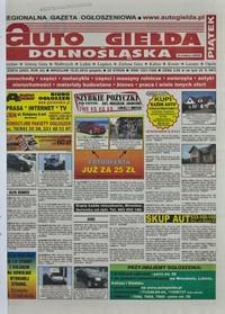 Auto Giełda Dolnośląska : regionalna gazeta ogłoszeniowa, 2014, nr 2 (2453) [10.01]