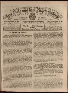 Der Bote aus dem Riesen-Gebirge : Zeitung für alle Stände, R. 107, 1919, nr 3