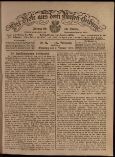 Der Bote aus dem Riesen-Gebirge : Zeitung f&uuml;r alle St&auml;nde, R. 107, 1919, nr 4