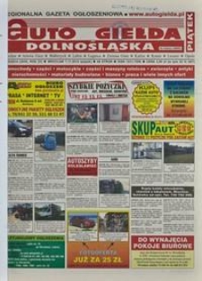 Auto Giełda Dolnośląska : regionalna gazeta ogłoszeniowa, 2014, nr 85 (2536) [7.11]