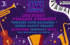 Krokus Jazz Festiwal. Muzyczny poranek rodzinny - plakat [Dokument życia społecznego]