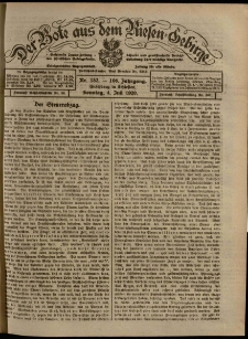 Der Bote aus dem Riesen-Gebirge : Zeitung für alle Stände, R. 108, 1920, nr 152