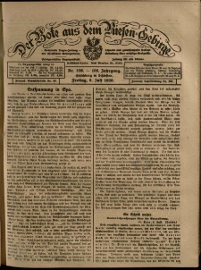 Der Bote aus dem Riesen-Gebirge : Zeitung für alle Stände, R. 108, 1920, nr 156