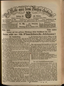 Der Bote aus dem Riesen-Gebirge : Zeitung für alle Stände, R. 107, 1919, nr 16