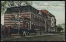 Ohlau – Grottkauerstrasse mit Kaiserl. Postamt [Dokument ikonograficzny]