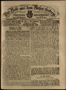 Der Bote aus dem Riesen-Gebirge : Zeitung f&uuml;r alle St&auml;nde, R. 108, 1920, nr 164