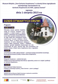 Dzień Otwartych Drzwi - plakat [Dokument życia społecznego]