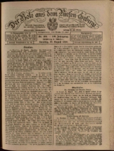 Der Bote aus dem Riesen-Gebirge : Zeitung für alle Stände, R. 108, 1920, nr 200