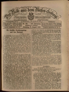 Der Bote aus dem Riesen-Gebirge : Zeitung für alle Stände, R. 108, 1920, nr 201