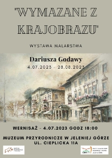 Wymazane z krajobrazu - plakat [Dokument życia społecznego]