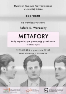 METAFORY : kody stymulujące percepcję przekazów ikonicznych - zaproszenie [Dokument życia społecznego]