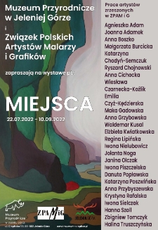 Miejsca - plakat [Dokument życia społecznego]