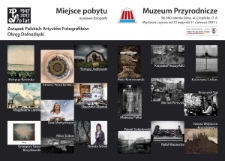 Miejsce pobytu : wystawa fotografii - plakat [Dokument życia społecznego]