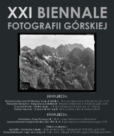 XXI Biennale Fotografii Górskiej - plakat [Dokument życia społecznego]