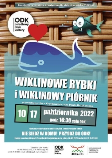 Wiklinowe rybki i wiklinowy piórnik - plakat [Dokument życia społecznego]