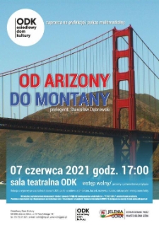 Od Arizony do Montany - plakat [Dokument życia społecznego]