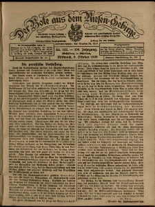 Der Bote aus dem Riesen-Gebirge : Zeitung für alle Stände, R. 108, 1920, nr 232