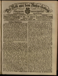 Der Bote aus dem Riesen-Gebirge : Zeitung für alle Stände, R. 108, 1920, nr 236