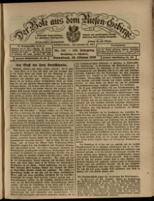 Der Bote aus dem Riesen-Gebirge : Zeitung für alle Stände, R. 108, 1920, nr 241