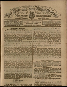 Der Bote aus dem Riesen-Gebirge : Zeitung für alle Stände, R. 108, 1920, nr 243