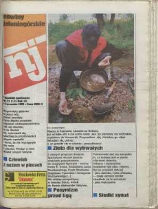 Nowiny Jeleniog&oacute;rskie : tygodnik społeczny, [R. 36], 1993, nr 37 (17!)